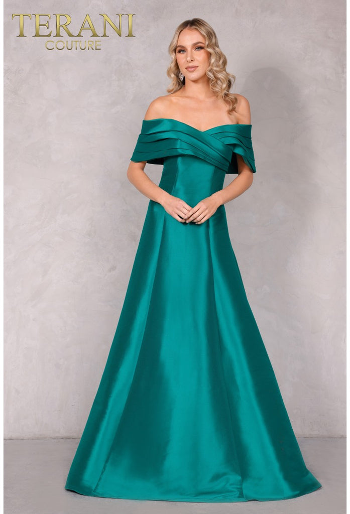 Off-the-Shoulders A-line Gown 2112M5404