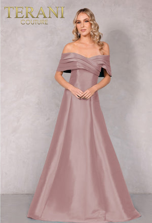 Off-the-Shoulders A-line Gown 2112M5404