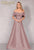 Off-the-Shoulders A-line Gown 2112M5404