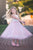 Satin and Tulle Two-Tone Flower Elegant Girl Dress