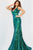 Iridescent V-Neckline Sequin Embellishment Prom Gown By Jovani 23007