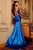 V-Neckline Stone Embellishment Mermaid Gown by Jovani 23010