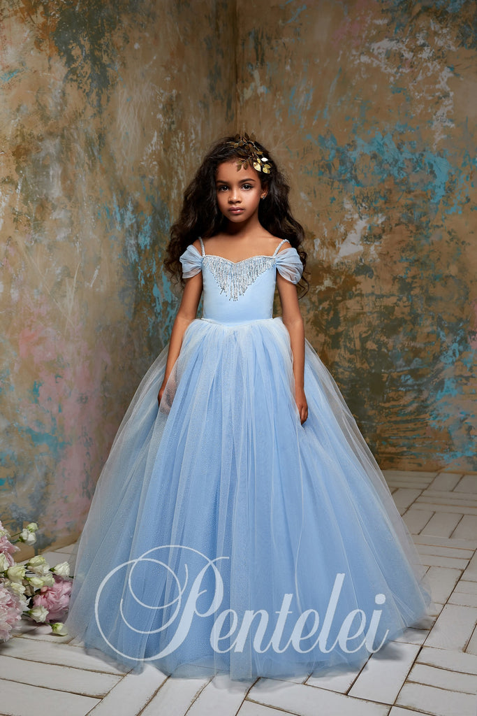 Pentelei Children's Sparkly Princess Gown