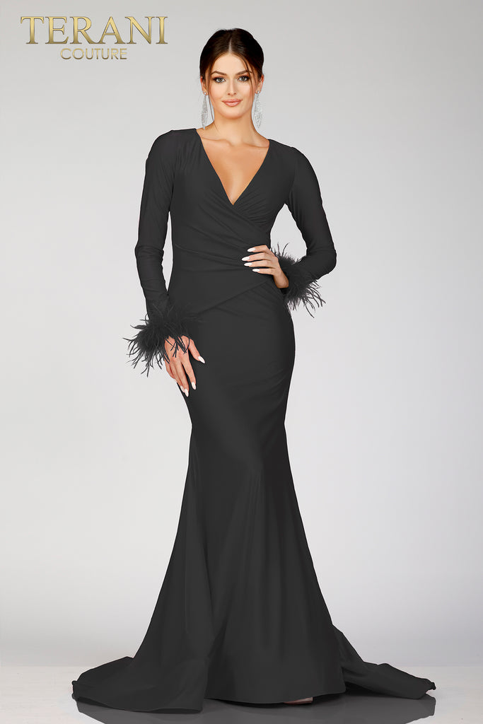 Kath Black Jersey Backless Dress – FINESSE