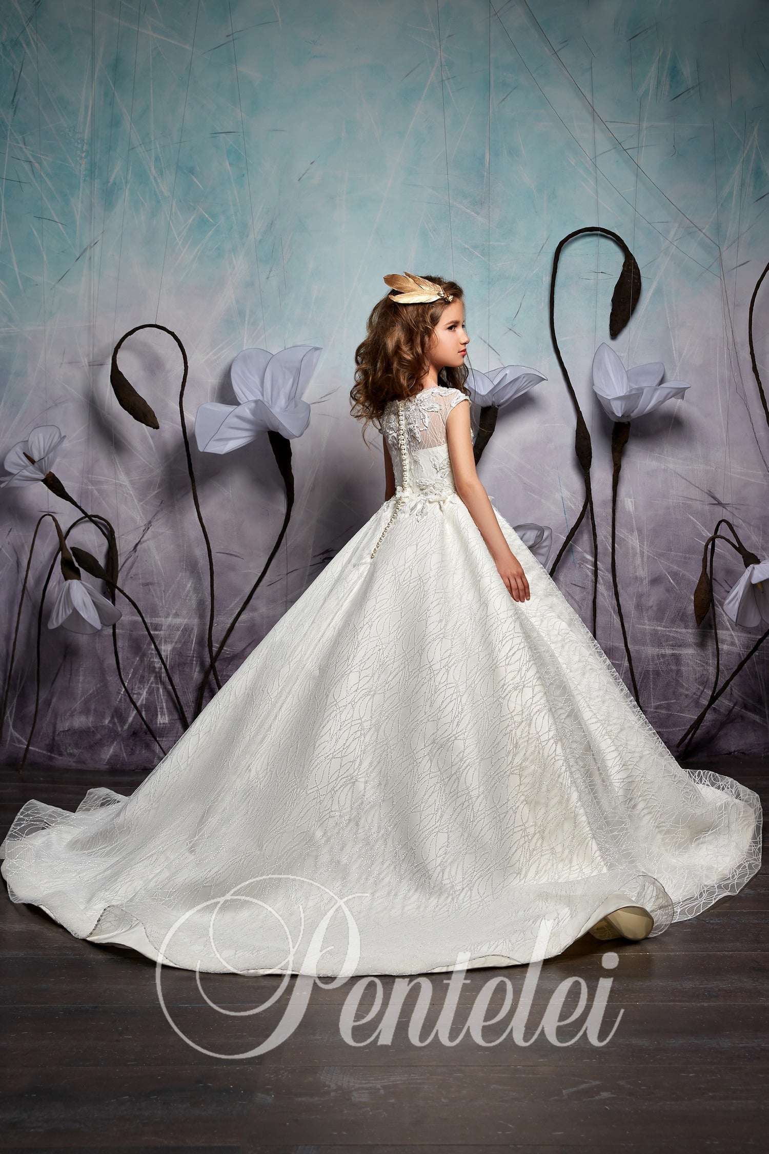 Pentelei Children's Sparkly Princess Gown