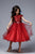 Glamorous Sequin Top ant Tulle with belt accessory Holiday Dress