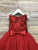 Stunning Multiple Tiered Skirt with Sequined Top Girl Dress 284
