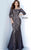Beaded Lace Evening Long Dress By Jovani 2900