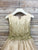 3D Applique Top Satin and Organza Skirt Children dress