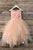 Multi tiered Skirt with Sequined Top Flower Girl Dress