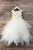 Multi tiered Skirt with Sequined Top Flower Girl Dress