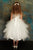 Multi tiered Skirt with Sequined Top Flower Girl Dress