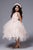 Multi tiered Skirt with Sequined Top Flower Girl Dress