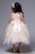 Multi tiered Skirt with Sequined Top Flower Girl Dress