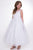 Delicate Tulle Illusion Dress, perfect Communion dress or Flower girl dress