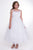 Delicate Tulle Illusion Dress, perfect Communion dress or Flower girl dress