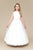 Glittery Dress with Jewel Belt First Communion Ivy Dress 307