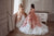 Cold Shoulders Ruffles Skirt Princess Ball Gown  Flower Girl Communion Pageant Dress 3110