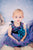 Sequin Top Layered Tulle Tricolor Baby Dress