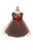 Sequin Top Layered Tulle Tricolor Baby Dress
