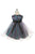 Sequin Top Layered Tulle Tricolor Baby Dress