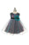 Sequin Top Layered Tulle Tricolor Baby Dress