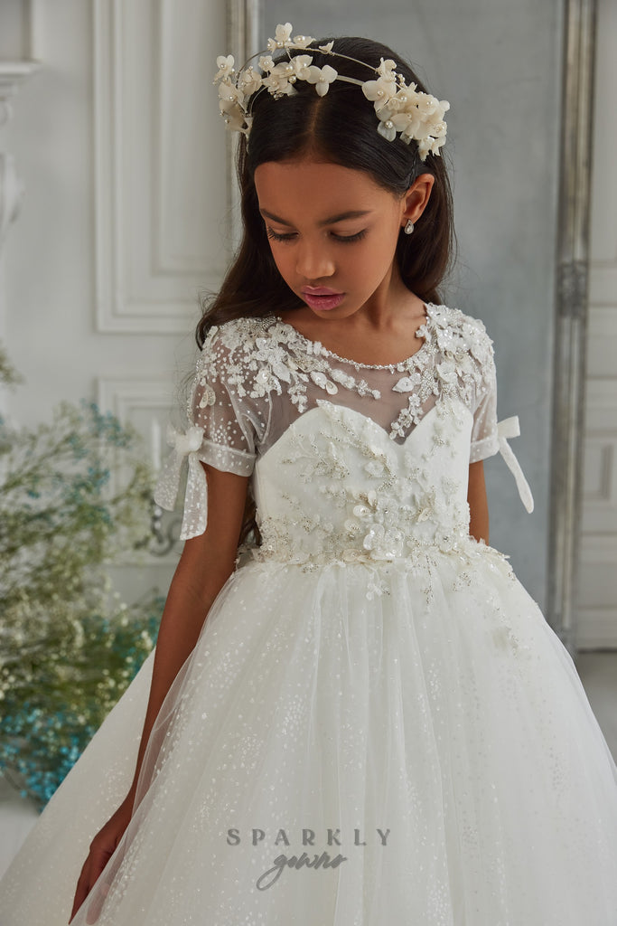 Children's Dress Princess Ariel Dress + Hair Bow + Petticoat, Luxurious  Model, Satin Twill Fabric, High Quality Sewing – Moderna Meninas