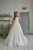 Scalloped Edge Neckline  Floral Lace Appliques Sleeves  First Communion Dress Celestial 3311