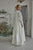In Stock Size 11 White  Lace Jacket Sleeveless Satin  First Communion Dress Celestial 3318