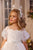 Short Sleeves Girl First Communion Dress Celestial 3402