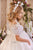 Short Sleeves Girl First Communion Dress Celestial 3402