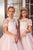 Short Sleeves Flower Girl First Communion Dress Celestial 3404