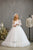 Embroidered Appliques Girl First Communion Dress Celestial 3511