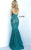 Jovani 37334 Fitted Strapless Lace Formal Dress Prom Evening Dress