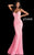 Jovani 37334 Fitted Strapless Lace Formal Dress Prom Evening Dress