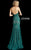 Jovani 37334 Fitted Strapless Lace Formal Dress Prom Evening Dress