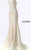 Jovani 37334 Fitted Strapless Lace Formal Dress Prom Evening Dress