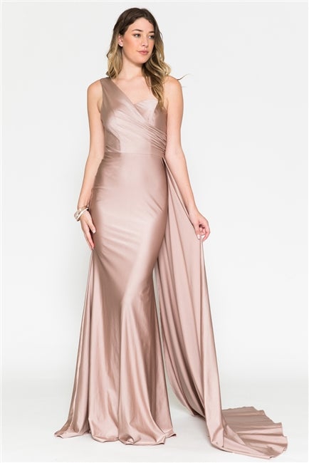 One-Shoulder Satin Fitted Green Burnt Orange Evening Dress AC387M 8 / Magenta One-Shoulder Satin Fitted Green Burnt Orange Evening Dress AC387M 8 / Magenta