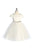 Elegant Satin and Tulle Holiday Dress for Little Girls 452