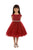 Elegant Satin and Tulle Holiday Dress for Little Girls 452