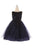 Velvet and Tulle Winter Girl Dress 454