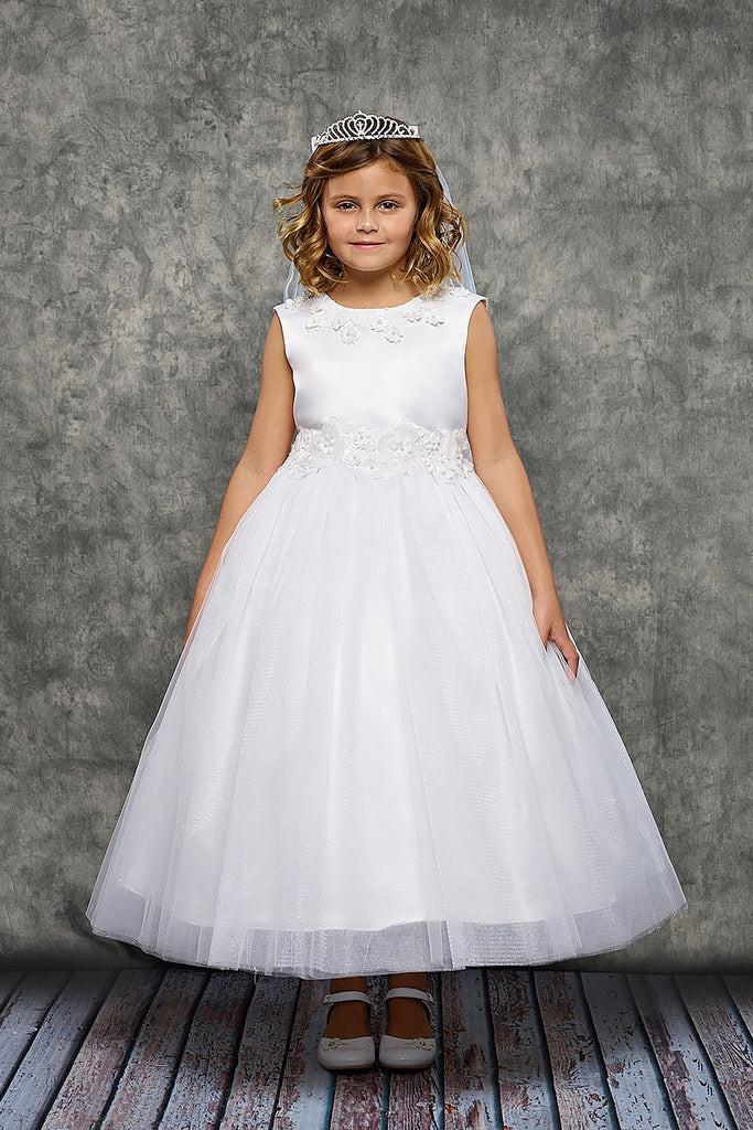 Luxurious Princess Ballgown First Communion Dress Style 458