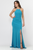 Jersey Halter Neckline Floor Length Gown 8156