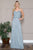 Sequins V-Neckline Floor Length Gown By Amelia Couture IN001