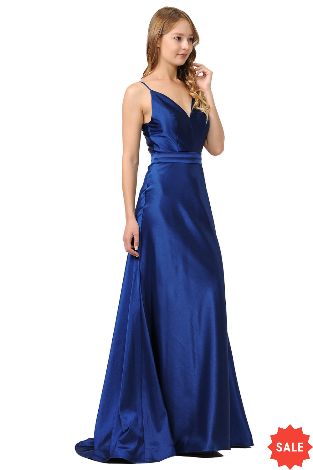 Sleeveless Sweetheart Neckline Bridesmaid Gown 9028 2XL / Yellow Sleeveless Sweetheart Neckline Bridesmaid Gown 9028 2XL / Yellow