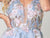 Blue party gown