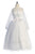 Long Sleeve Pearl Sash  First Communion Gown 516