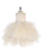 Infant Eggplant Ruffled Tulle High-Low Flower Girl  Dress 5658E