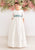 Medium Sleeves Linen Spanish Communion Gown Amaya  577002MD Bellavista