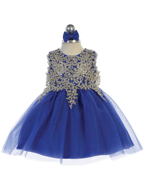Baby Royal Blue Dress